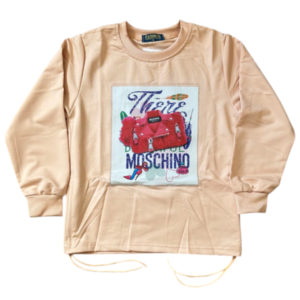 pull fillette moschino