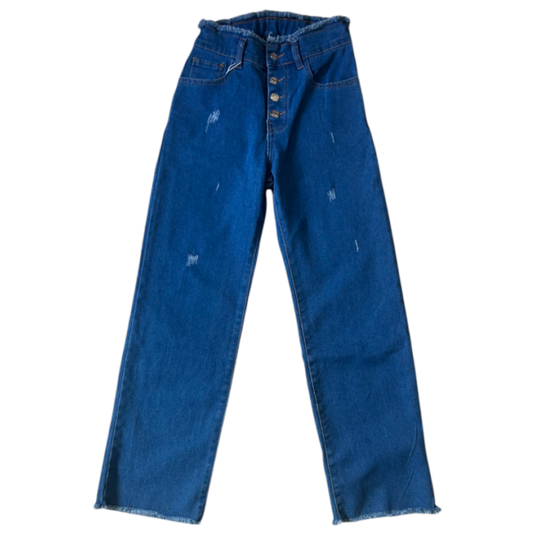 jeans large fillette