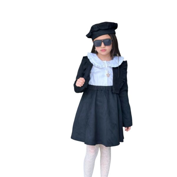 ensemble fillette chamois – Image 8