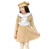 ensemble fillette chamois